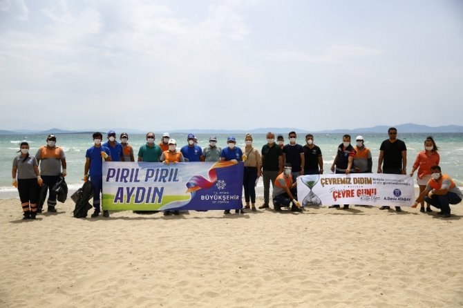 Büyükşehir belediyesi Didim’de mavi bayraklı sahilleri denetledi