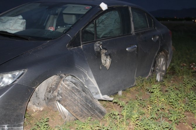 Kırşehir-Ankara yolunda kaza: 1 yaralı