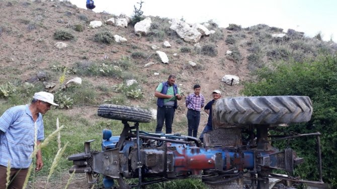 Burdur’da traktör kazası: 1 ölü