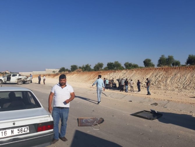 Gaziantep’te 2 araç çarpıştı: 3 yaralı