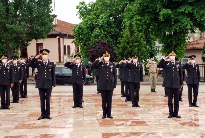 Jandarma teşkilatının 181’inci kuruluş yıl dönümü dolayısıyla tören düzenlendi