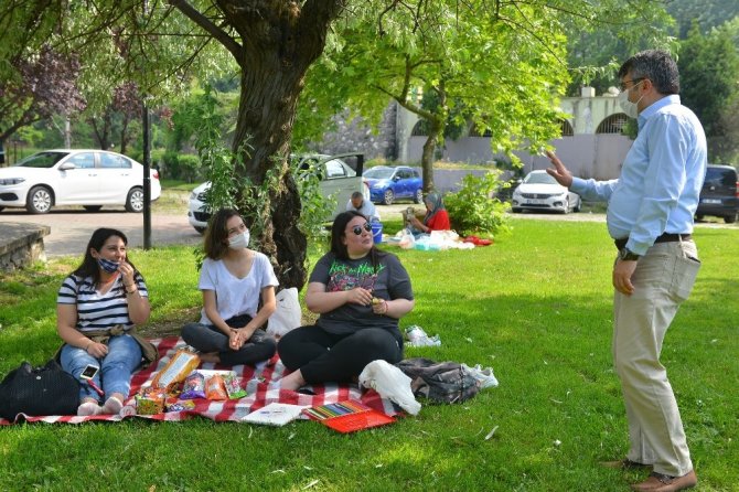Başkan Yılmaz’dan piknikçilere virüs uyarısı