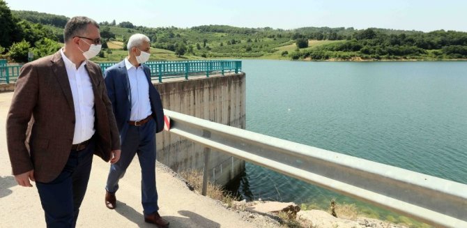 Başkan Büyükakın, Namazgah Barajı’nı inceledi