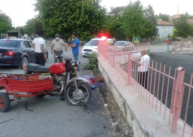 Malatya’da motosiklet kazası: 1 ağır yaralı