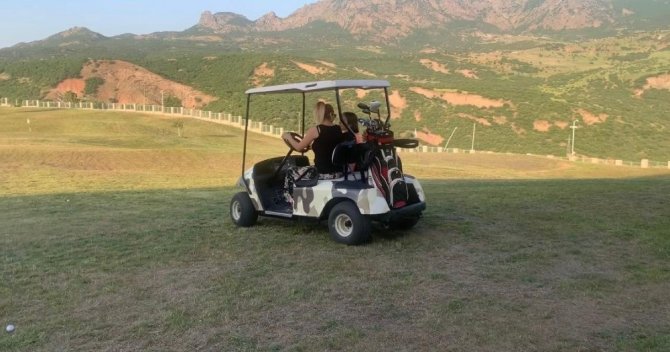 Huzur şehri Tunceli’de golf heyecanı başladı