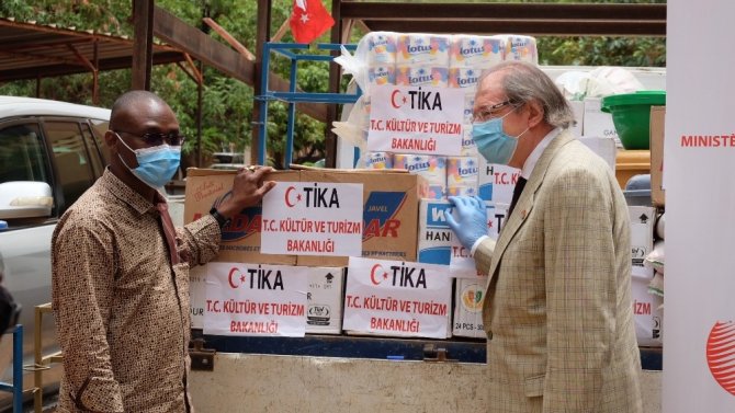 TİKA’dan, Burkina Faso’nun Kovid-19 salgını ile mücadelesine destek